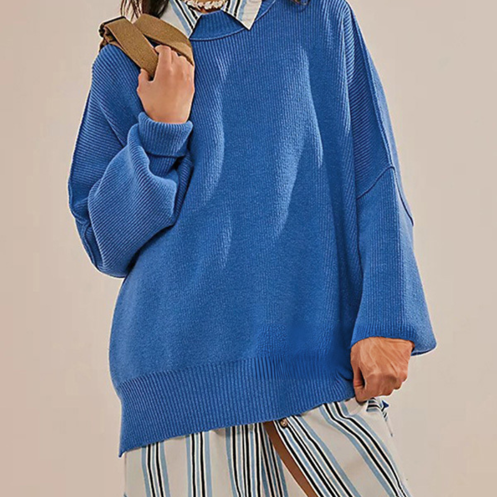 Veloura™ – Oversized Strick-Poncho