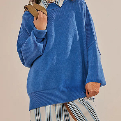 Veloura™ – Oversized Strick-Poncho