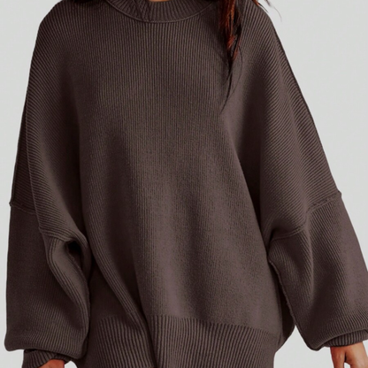 Veloura™ – Oversized Strick-Poncho