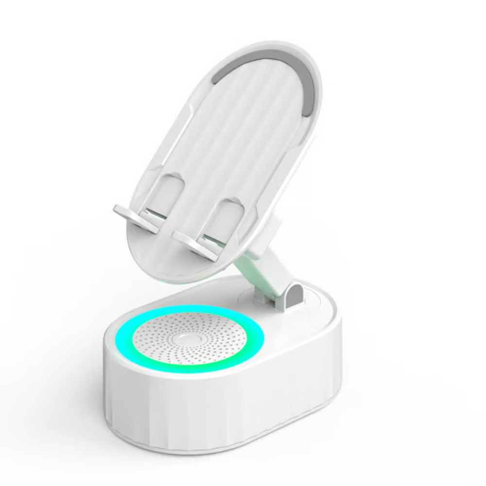 VoltVibe™ – 5-in-1 Bluetooth-Lautsprecher mit Powerbank, LED & Radiofunktion