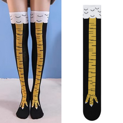 CluckSocks™ – Lustige Hähnchenschenkel Socken für Party & Spaß
